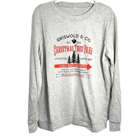 NWOT Griswold Christmas Tree Farm Graphic Tee-Shirt Top - Picture 11 of 13